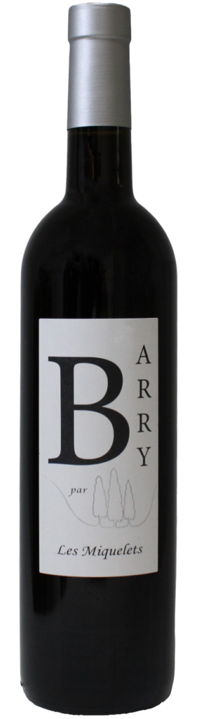 bouteille de vin rouge catégorie Barry rouge